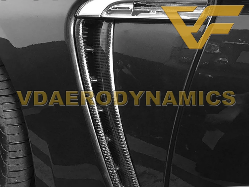 Подходит для 10 16 17 19 Porsche Panamera 970 971 VAD углеродное волокно переднее крыло