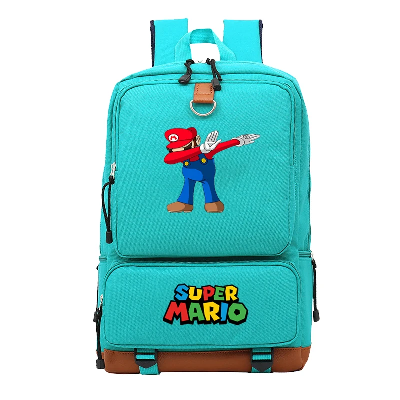 Роскошный Большой Супер Марио рюкзак Bros игровая сумка студенческий блокнот ноутбук сумка для путешествий мультфильм косплей - Цвет: 5
