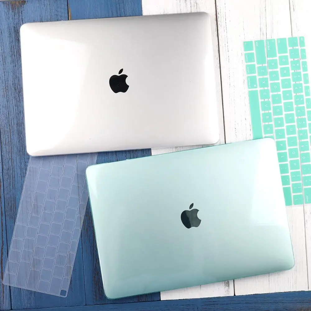 Кристально прозрачный жесткий чехол для защиты Macbook Air retina Pro 13 15 16 Сенсорная панель A2141 A2159 A1706 A1990 AIR 13 A1932