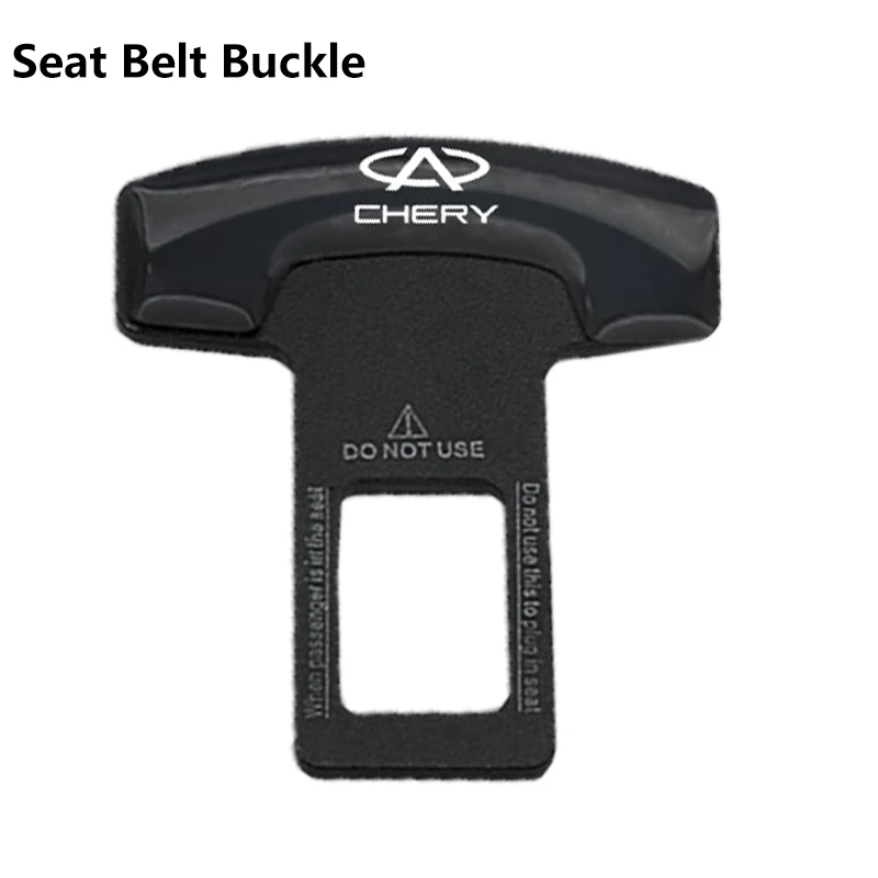 1pcs Car Logo Safety Seat Belt Buckle Auto Interior For Chery Tiggo 7 Pro 8 4 5 3 2 T11 5X Amulet Fora QQ IQ Fulwin Arrizo 5 1pcs Car Logo Safety Seat Belt Buckle Auto Interior For Chery Tiggo 7 Pro 8 4 5 3 2 T11 5X Amulet Fora QQ IQ Fulwin Arrizo 5