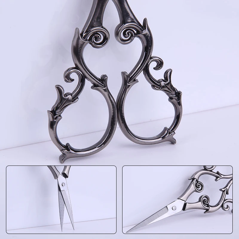 1 PCS Embroidery Scissors Stainless Steel for Professional Tailor Sewing