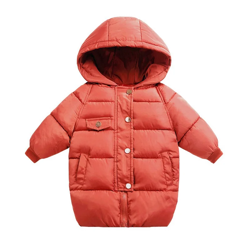 CROAL CHERIE Girls  Jacket For Kids Girls Outerwear Long Style Winter Parkas Warm Coat For Boys Children Baby Clothing (10)