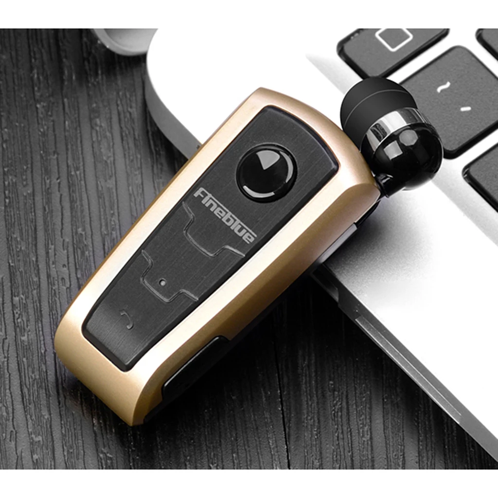  Fineblue F910 Mini portable Wireless Bluetooth Earphone Headset In-Ear+ EDR Clip-on Stereo Earphone Headphone For Phone