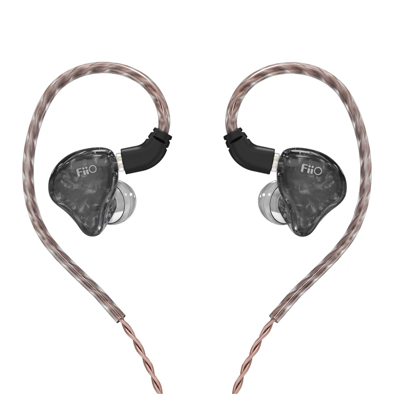Стереонаушники FiiO FH1s Hi Fi 1BA(Knowles)+ 1 динамические гибридные наушники IEM с 2