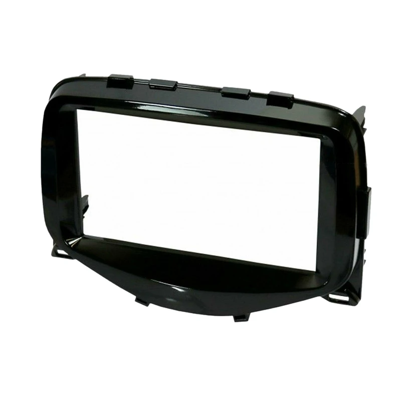 Двойной Дин Радио Стерео DVD панель рамка gps рамка для+ Toyota Aygo, peugeot 108, Citroen C1 Dash комплект