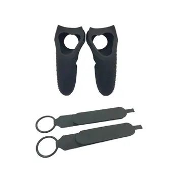 

Eye Mask Pad VR Lens Protective Cover PU Knuckle Strap Silicone Case Handle Grip Strap Cover for Oculus Quest Touch Controller