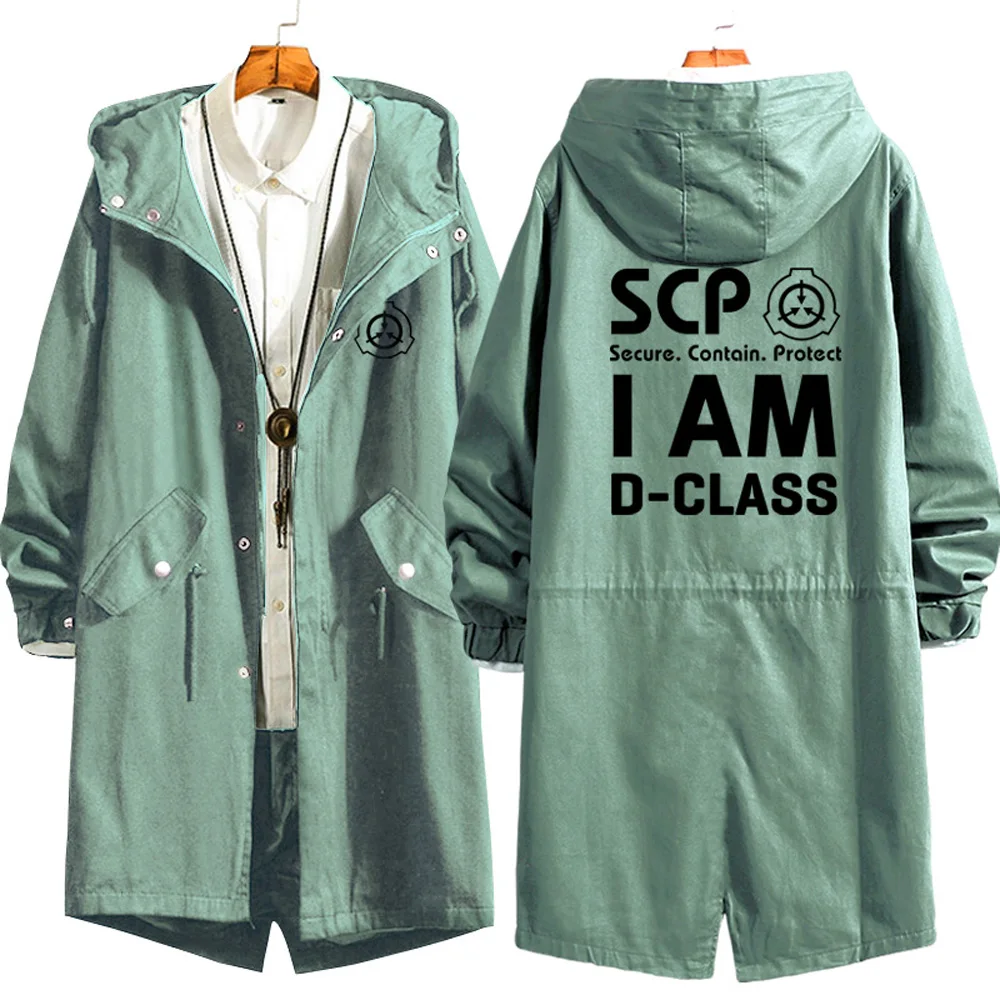 light green A VEVEFHUANG для мужчин и женщин для аниме SCP основа дизайн костюмы для косплея хлопок для мужчин и женщин Тренч Куртки теплые толстовки пальто Топ - Цвет: light green A