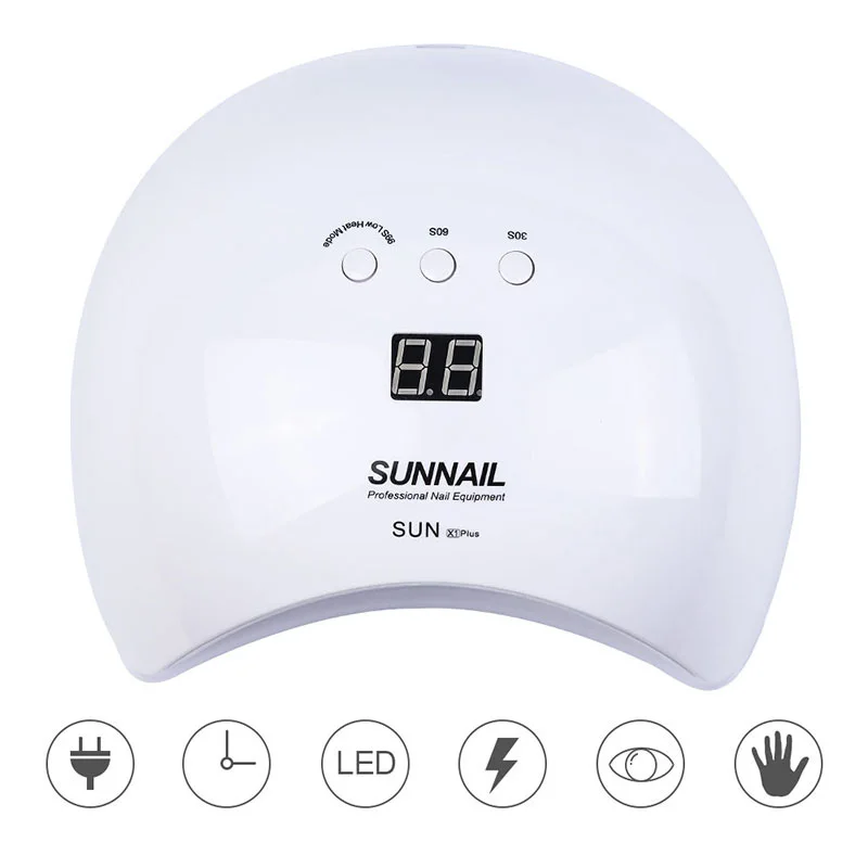 50W UV LED Lamp Nail Dryer 24 Leds UV Lamp Nail electric Manicure Machine Curing All Gel Polish Lamp Timer 30s 60s 99s Sunlight