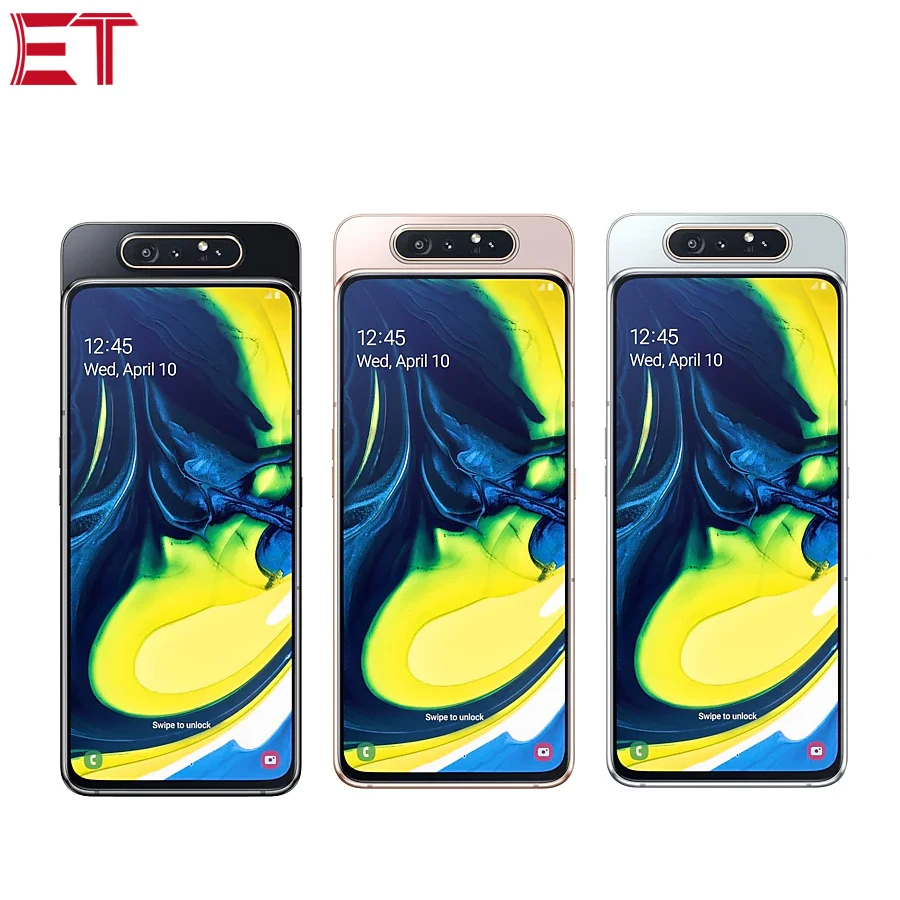Оригинальный Новый Samsung Galaxy A80 A8050 LTE 8 ГБ ОЗУ 128 Гб ПЗУ мобильный телефон 6 7 &quotSnapdragon