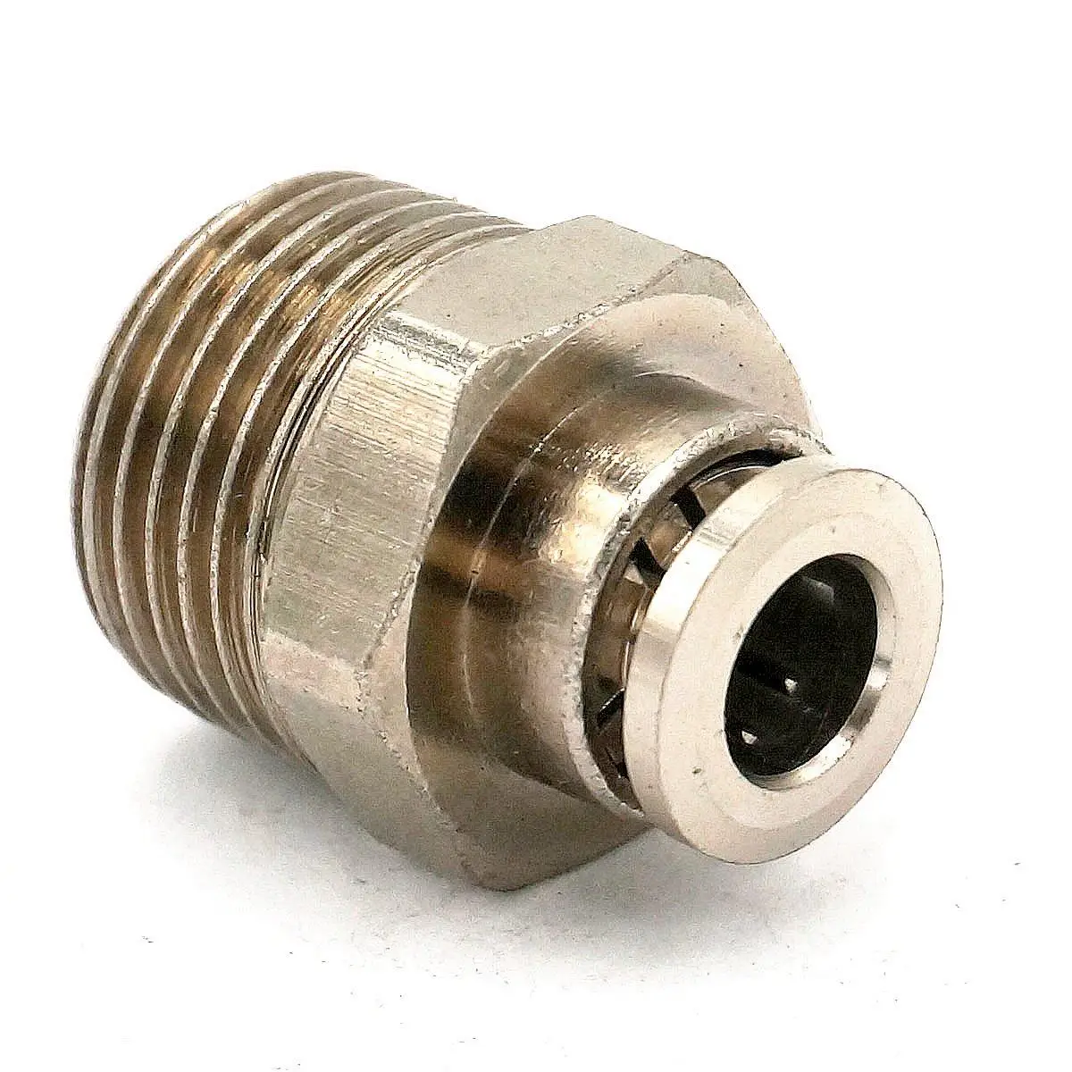 M5 1/8 &quot1/4&quot 3/8 &quot1/2&quot BSP штырь для крепления к трубке O/D 4/6/8/10/12/14 мм Пневматический