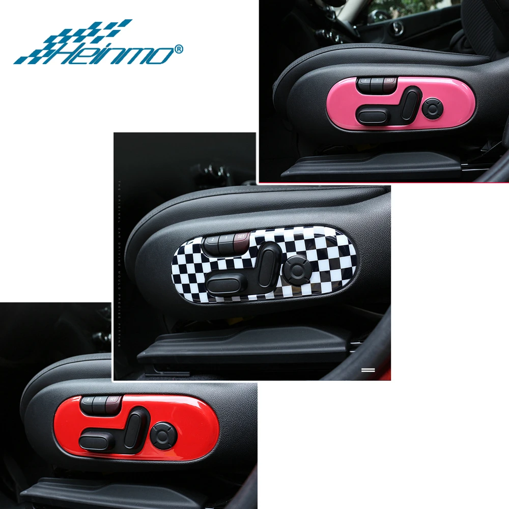 Для MINI F60 для MINI Countryman F60 для MINI Cooper F60 автомобильное сиденье переключатель панель крышка наклейка для MINI Cooper аксессуары