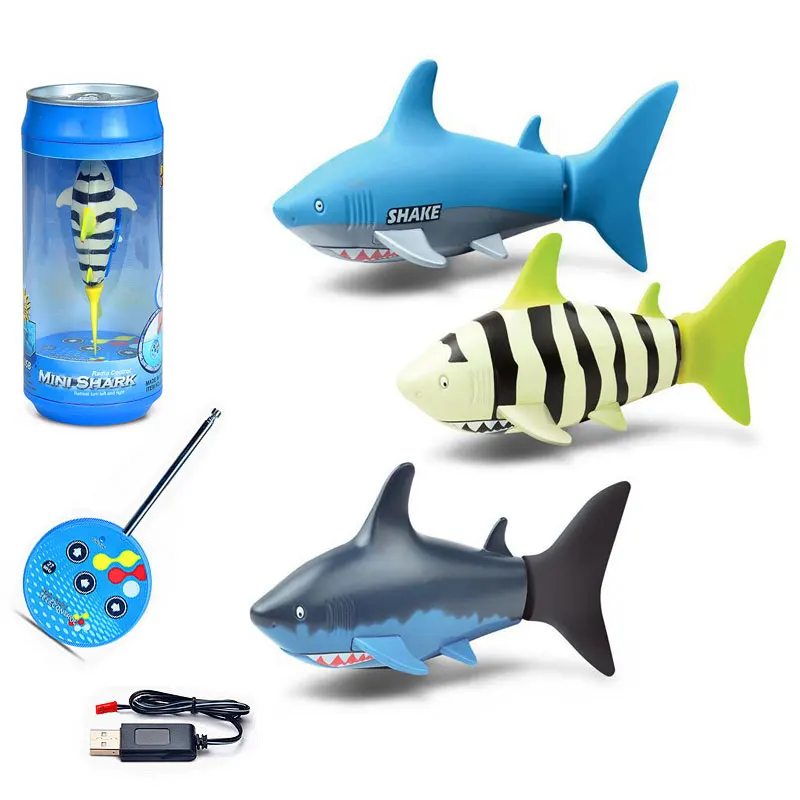 Rcシミュレーションサメのおもちゃ電子魚制御サメロボットミニかわいい魚おかしい水泳プールいたずらのおもちゃギフト Rc Robots Animals Aliexpress
