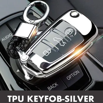 

Folding Flip Remote Key Shell fob case For Audi A1 A2 A3 S3 A4 A4L A5 A6 A6L C5 C6 A7 A8 Q3 Q5 Q7 TT Allroad Q3 Q7 R8 S6 SQ5 RS4
