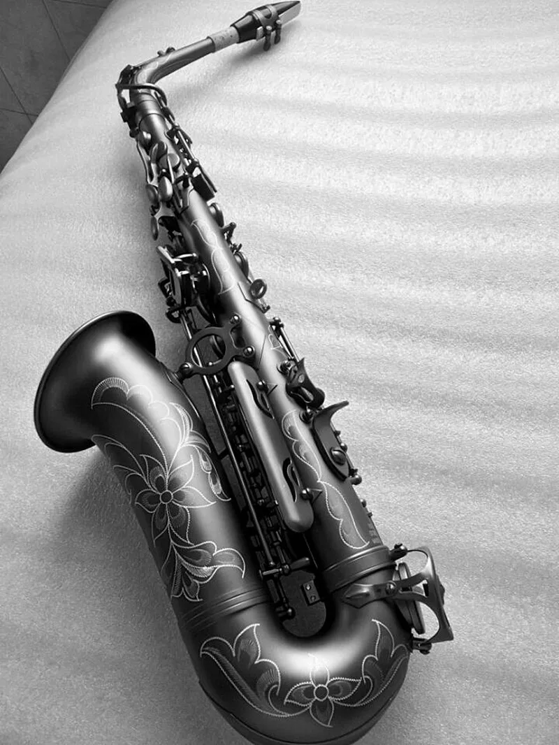 Black AA High Grade Cloth Alto Saxophone Case BRLUCKY Home Saxophone Box 25.59 x 10.04 x 4.72 