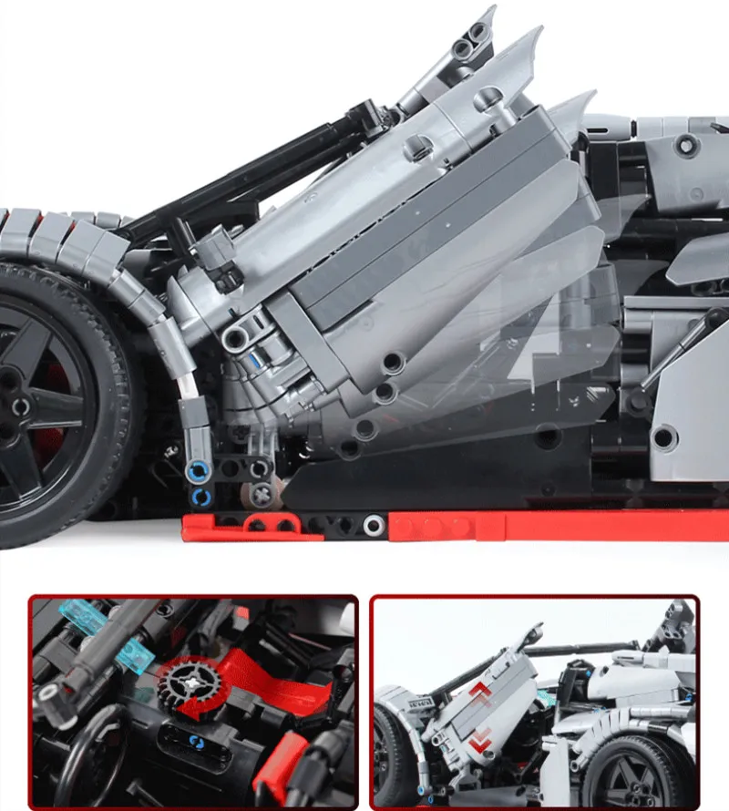 3427 шт Lamborghinis Veneno модель родстера MOC-10559 строительные блоки техника Супер гоночный автомобиль детские подарки игрушки для друзей