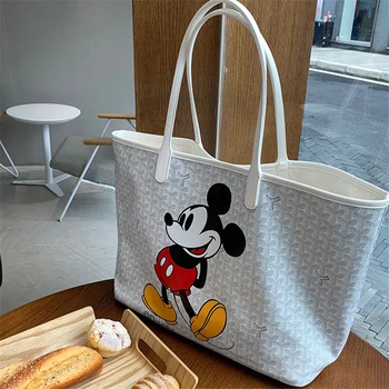 

Bags for Women Shoulder Bag Cartoon Mickey Minnie Shopping Bags Casual Tote Female Handbag Purses and Handbags Gift