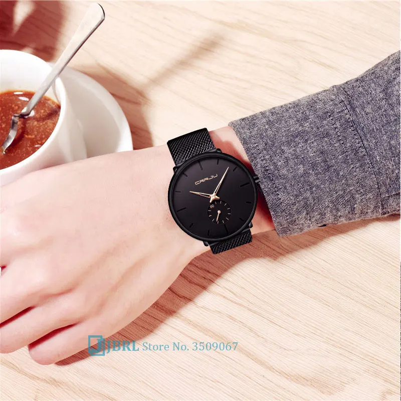 Черные кварцевые часы женские часы люксовый бренд наручные часы из нержавеющей стали женские наручные часы для женщин часы женские часы большой циферблат