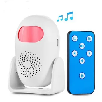 

Home Security Alarm PIR Alert Infrared Anti-theft Motion Detector Monitor Wireless Alarm System With Remote Controller