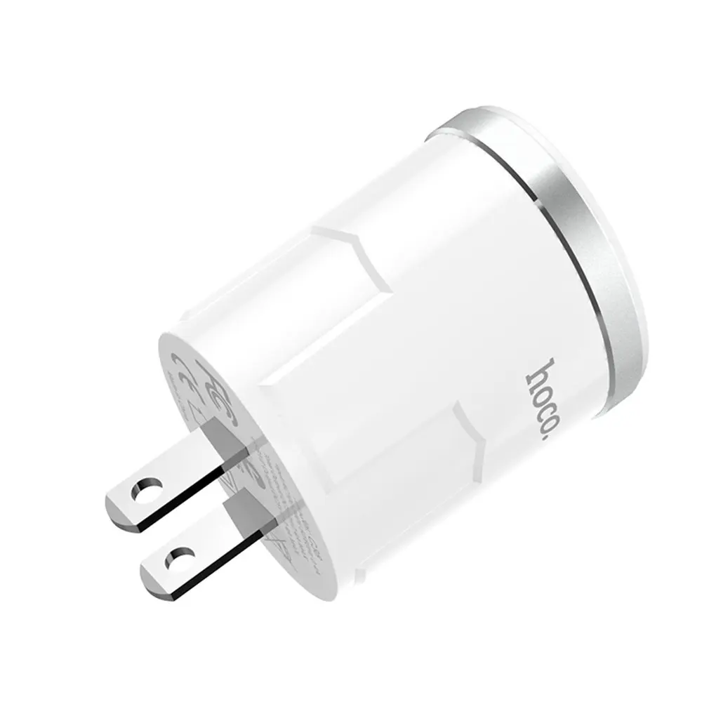 

C38 Dual Port USB Mobile Phone Charger Professional Smart Phone Wall Charger Fast Charging Adapter US Socket