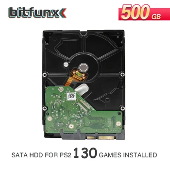

500GB 3.5" SATA Internal Hard Drive for PS2 with 130 games installed USED HDD one year warranty