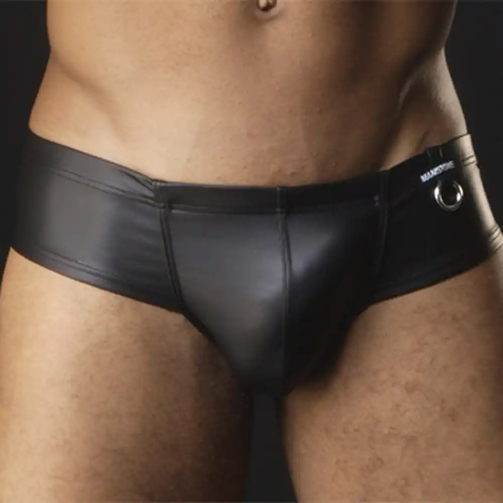calzoncillos de cuero para hombre