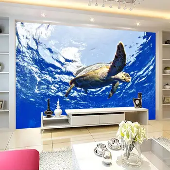 

[Self-Adhesive] 3D Turtle 99542254 Wall Paper mural Wall Print Decal Wall Murals