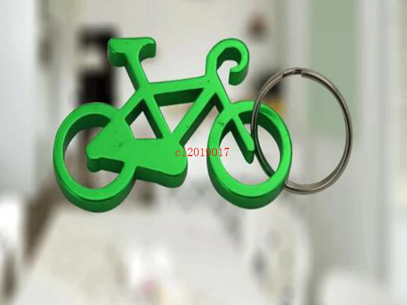 Милый велосипед металлический открывалка для бутылок пива брелок для ключей для велосипеда