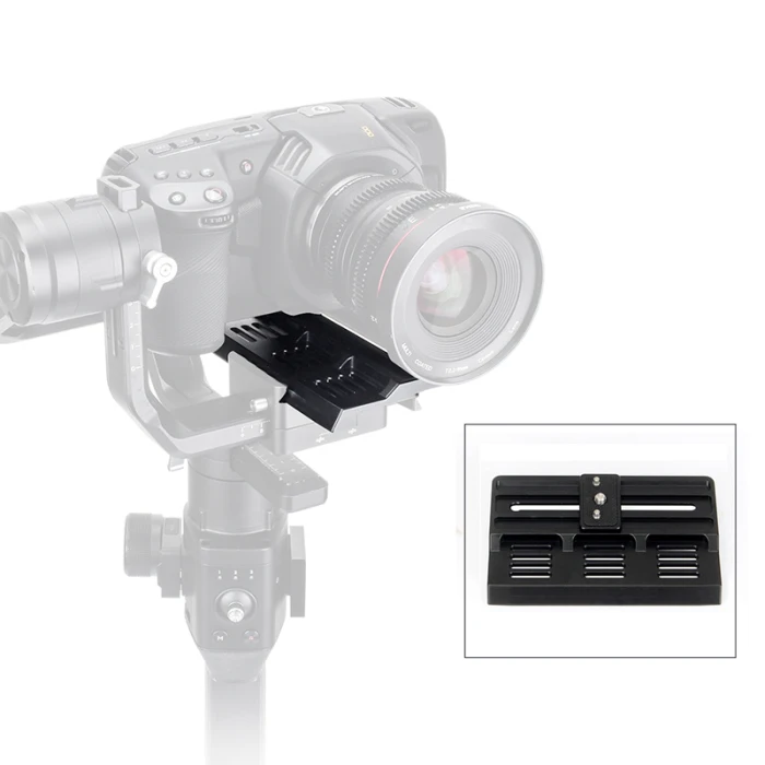 Офсетная Камера пластина для DJI Ronin-S BMD BMPCC 4K камеры дополнительное пространство Hi 888
