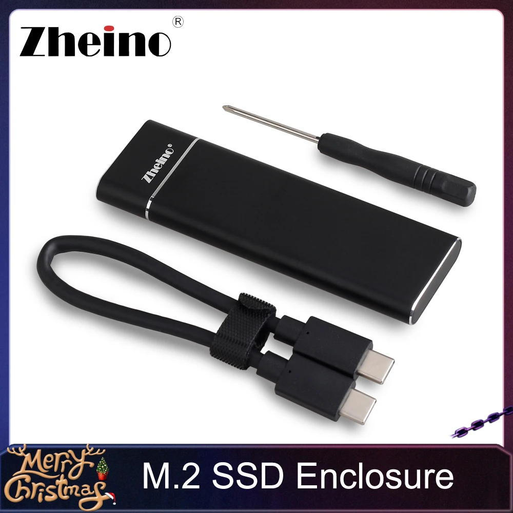 Zheino M.2 2280 type C Portable SSD External USB 3.0 Case Enclosure | Компьютеры и офис