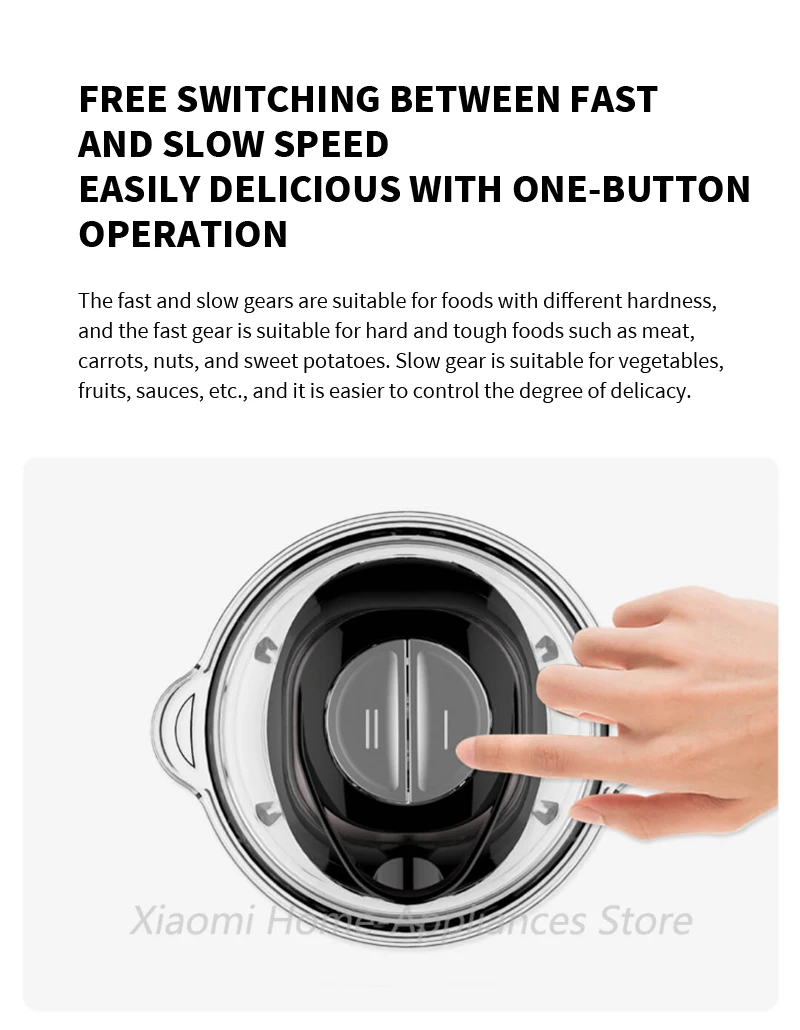 Xiaomi youpin Liven Multifunctional Electric Meat Grinder description image 6