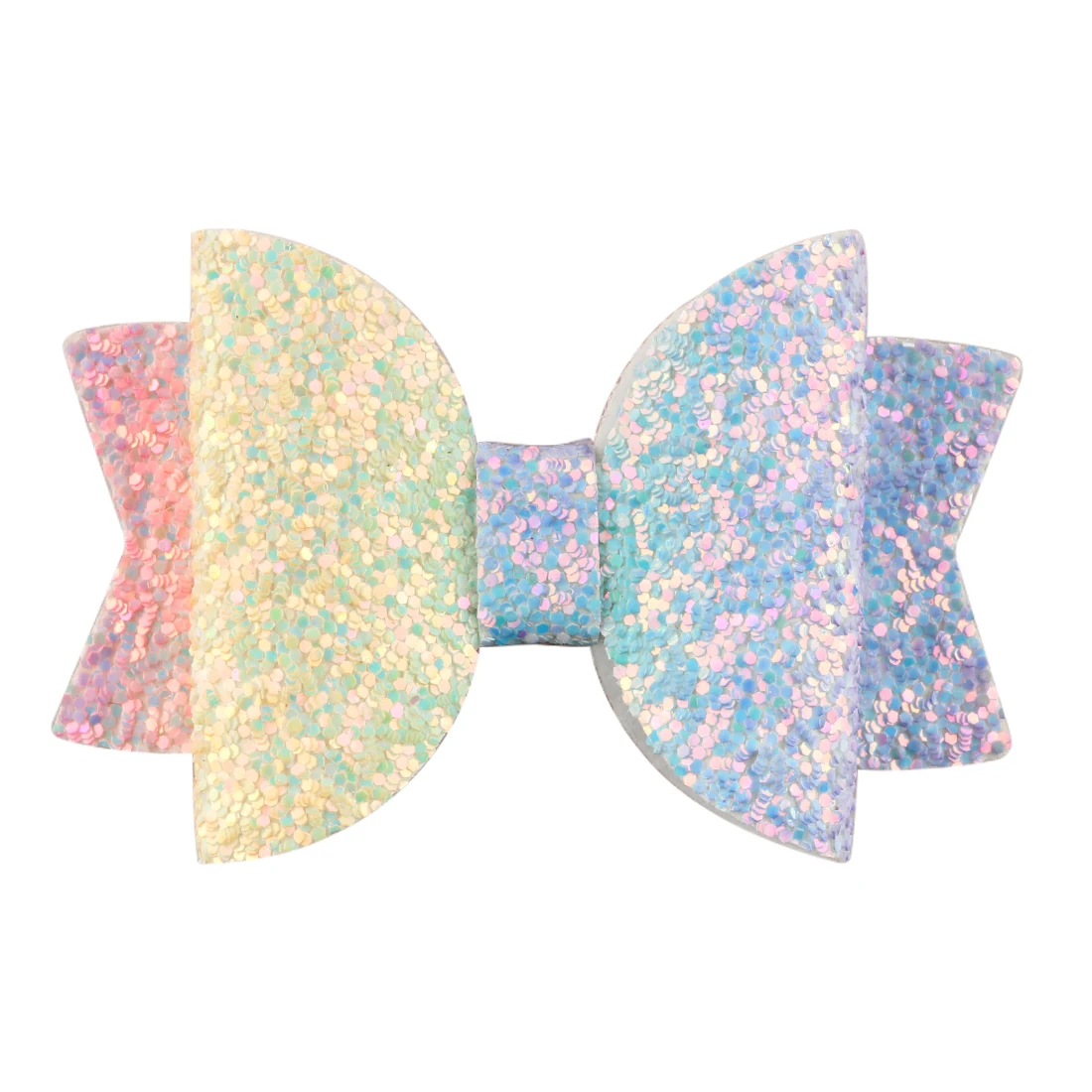 C7 1 шт. детское платье 3''Glitter звезда банты, заколки для волос для детей "Радуга" Бантики "Бабочка" заколка для волос заколки для волос детский праздничный костюм аксессуары для волос - Цвет: C7