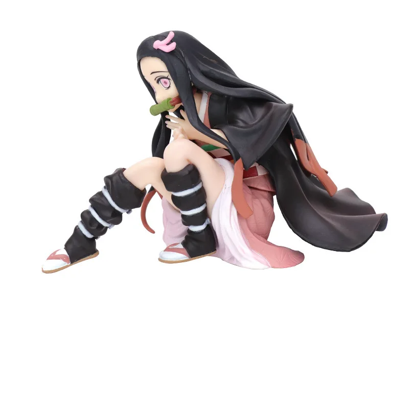 Japanese Anime Figures Demon Slayers Kamado Tanjirou Nezuko PVC Action Figure Doll Collection Model For Kimetsu no Yaiba Toy