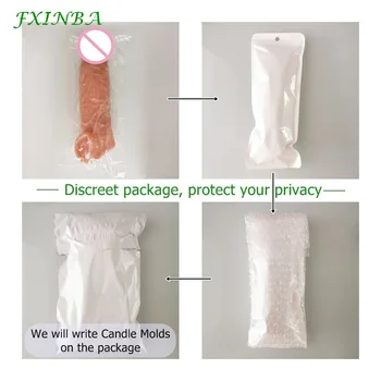 FXINBA Realistic Condoms For Men Reusable Penis Sleeve For Male Extender Dildo Enhancer Enlargement Condom
