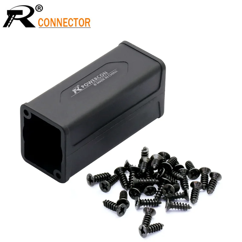 1 шт. пластиковый чехол Outter для светодиодный адаптер PowerCon AC соединитель