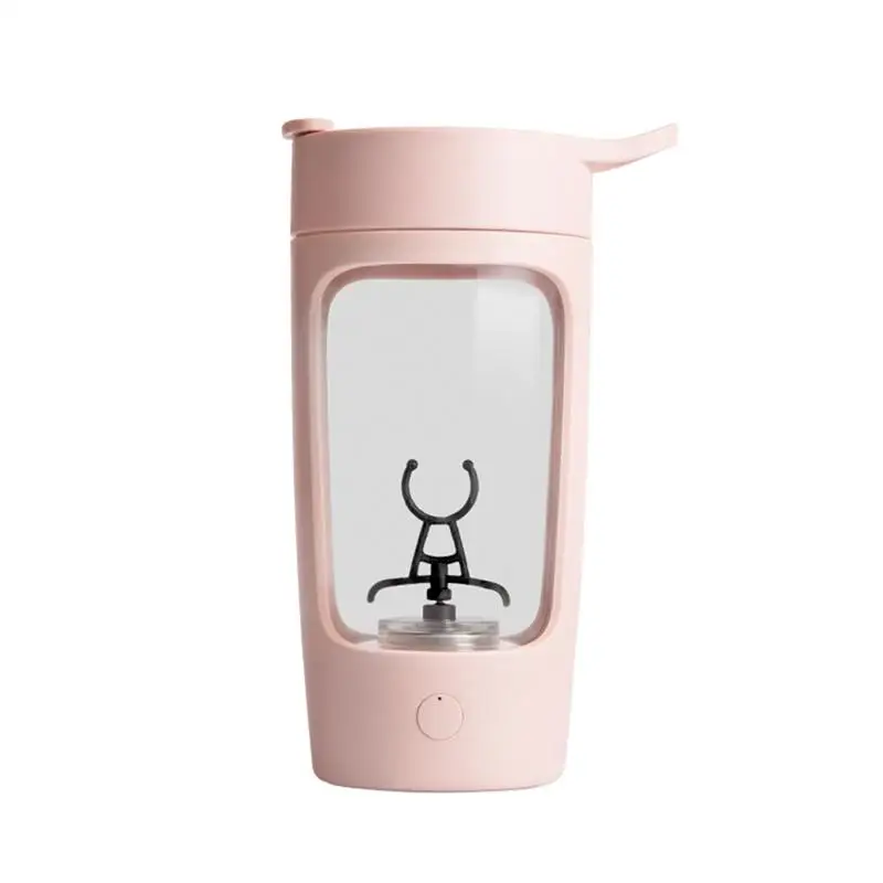 OUNONA Creative Automatic Mixing Cup USB Charging Stirring Blender Fruit Mixer Pink Black White |