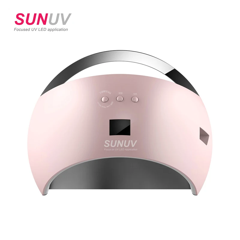 

SUNUV SUN6 Smart Lamp Nail LED UV Lamp Dryer Metal Bottom LCD Timer Multicolors for Curing UV Gel Polish Nail Art Tools
