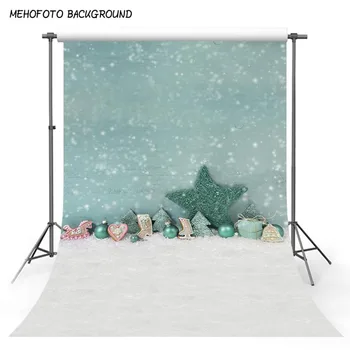 

Christmas Snowflake stars blur Photography backdrops Studio Photo backgrounds for photo photographers toile de fond noel 5x7ft