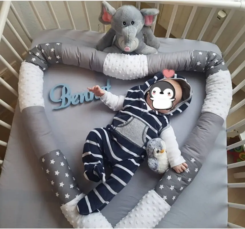 Детский бампер кровать коса узел Подушка окруженная для младенца Bebe защита для кроватки Детская кроватка бампер декор комнаты мальчик девочка кровать вокруг