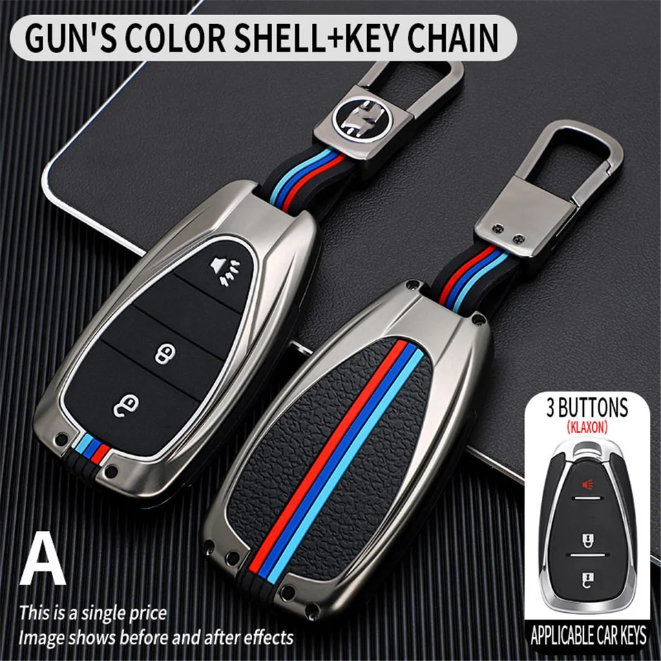 Custodia per auto Smart Key Cover per Chevrolet Malibu Equinox Cruze Camaro 2016 2017 2018 2019 supporto Shell accessori Car-Styling - Hef464faa4954442e9b02658aa86bad4e3