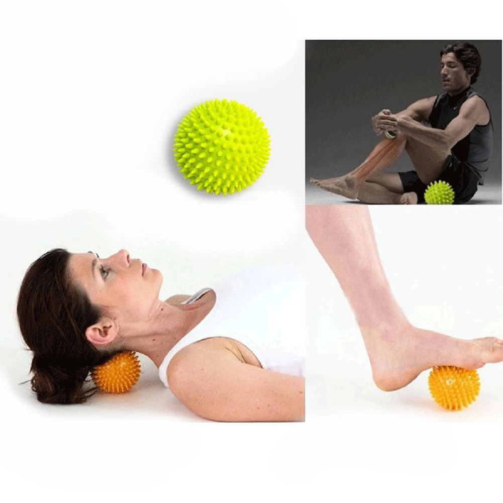 Fitness Pain Stress Trigger Point Knot Massage Yoga Ball Crossfit Bodybuilding Muscle Relief Yoga Exercise Training Fitness Ball