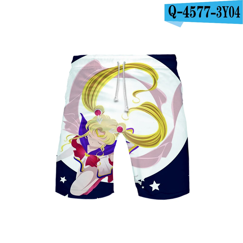 3D Sailor Moon шорты для женщин Новое поступление модные повседневные стильные летние шорты для отдыха для девочек пляжные шорты для отдыха - Цвет: 3D