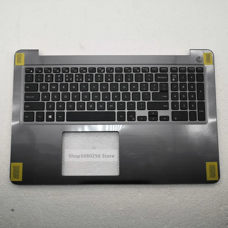 100% новая клавиатура для ноутбука США DELL INSPIRON 15 5565 5567 с подставкой рук верхняя