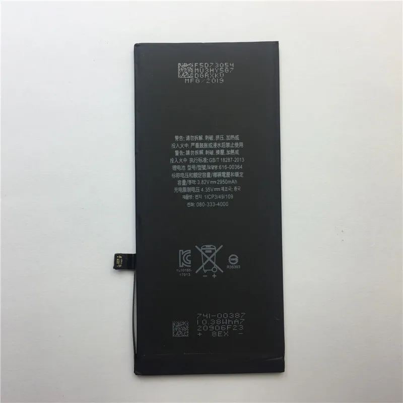 Телефон батарея для iphone 8 Plus Замена Батарея 0 цикл батарея для iphone 8 Plus батареи