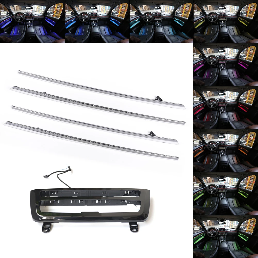 Led Ambient For Bmw F30 F31 In Car Door Dash Panel Light Trim Strip