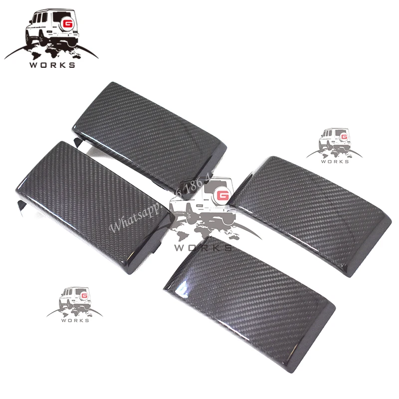 whole set w464 g63 передний бампер g класс g63 W463A карбоновый аддон части - Цвет: whole set