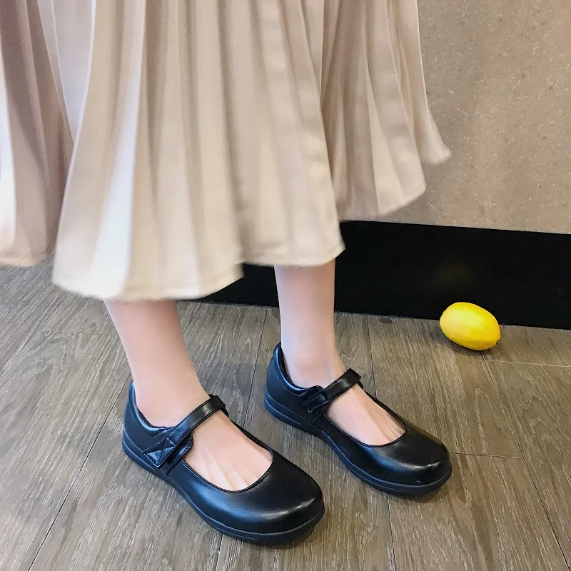 

Students Cute Japanese Retro Small Leather Shoes 2020 Fall New Literary Womens Shoes Lolita Shoes College Wind Flat Casual Shoes