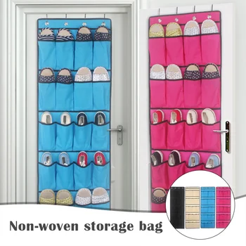 

Hanging Storage Bag 20 Compartments Shoe Storage Shoes Bag Washable Wall-Mounted Storage Bag for Home JS23