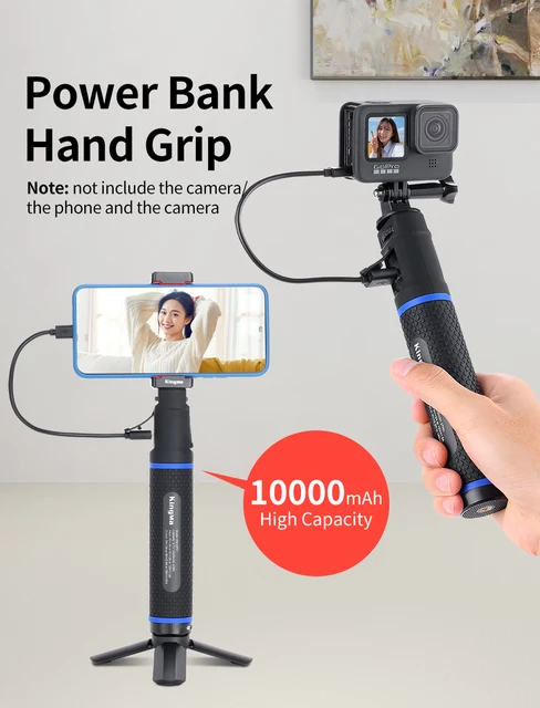 Battery Handle Grip 20700mAh Per Luci LED - Compatibile Godox, Aputure, 100W - Foto 2