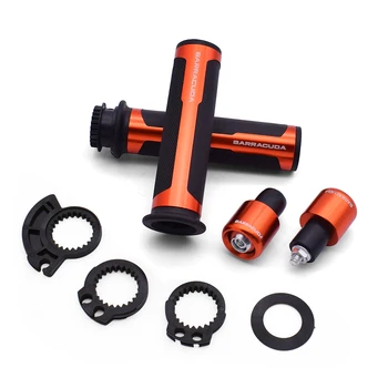 

BARRACUDA Motorcycle CNC Universal 7/8'' 22MM handlebar grips &handlebar For Honda CBR 929 600 954 1000 RR 1100XX CB1000R ST1300
