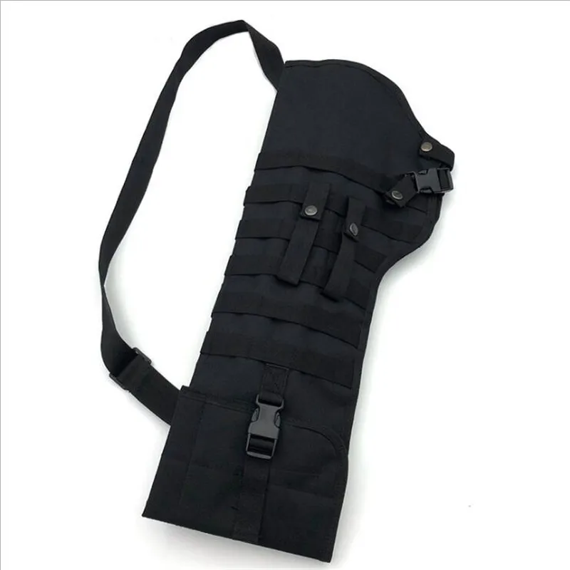 

Tactical Rifle Shotgun Scabbard Holster Military Army Gun Bags Assault Shotgun Rifle Long Gun Knife Hunting Bag Army Pouch Case